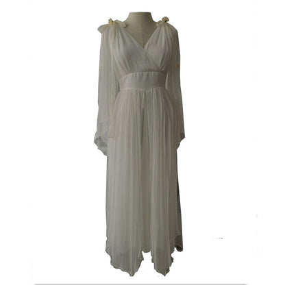 Vintage Mori Style White  Dress