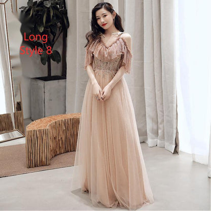 Bridesmaid Dress Temperament Sisterhood Wedding Dresses