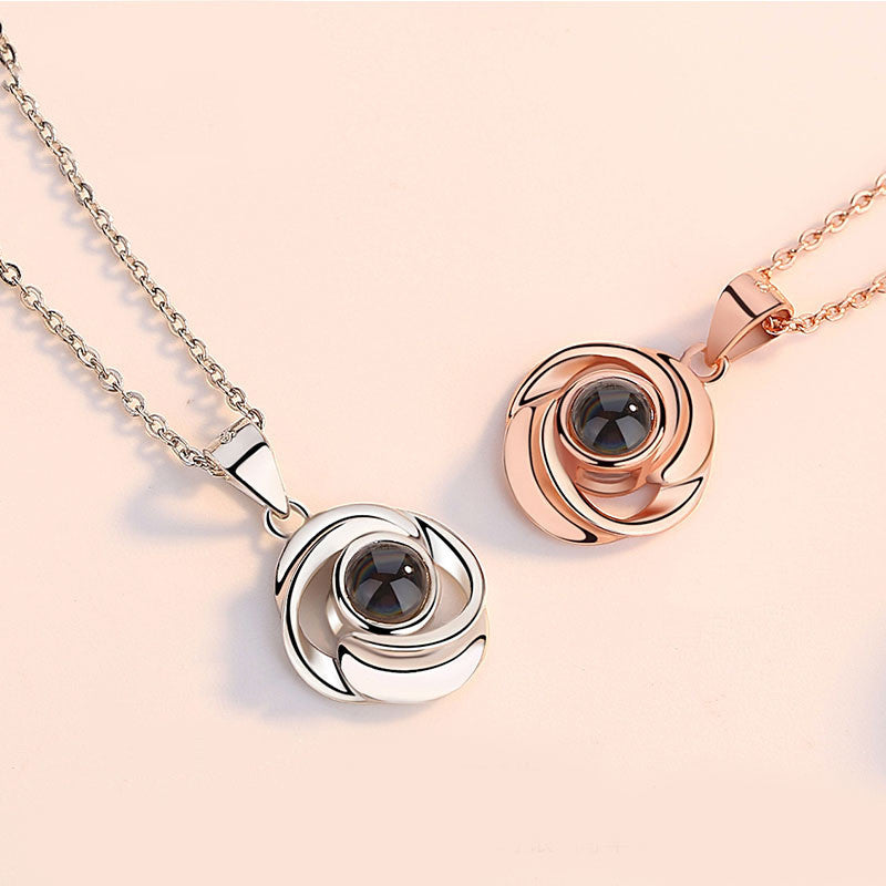 Rose Flower Pendant