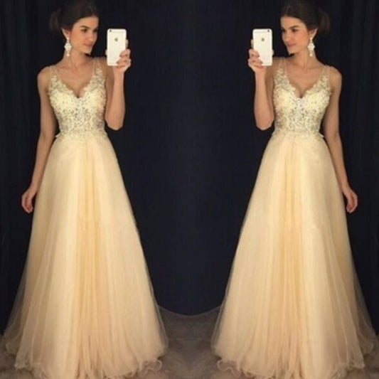 Lace Dress Evening Gown