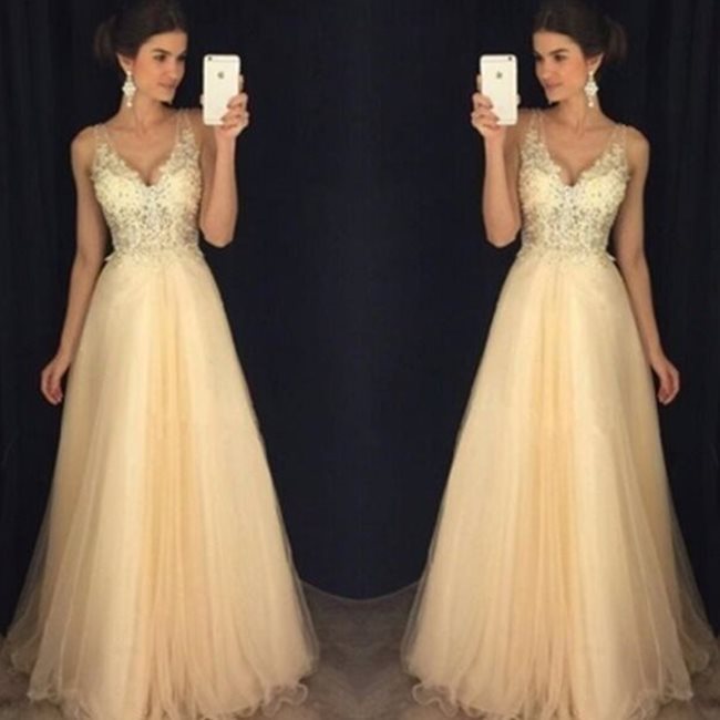 Lace Dress Evening Gown