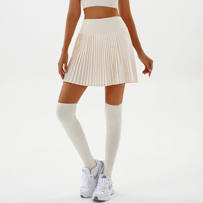 Double-layer Pleated Skirt