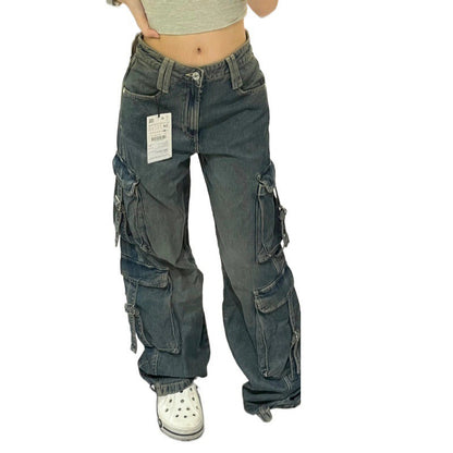 Loose Street Wide Leg Jeans