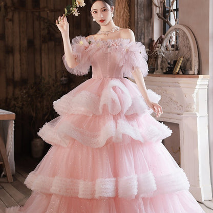 High End Banquet Flower Dress