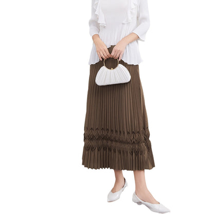 Sense Niche Three-dimensional Pleated Skirt