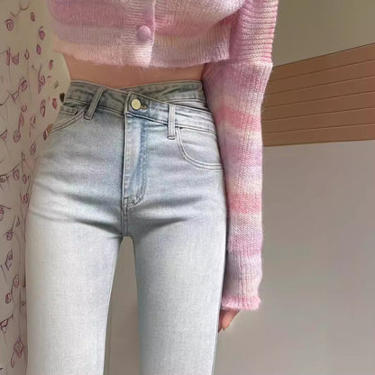 High Waist Bootcut Jeans