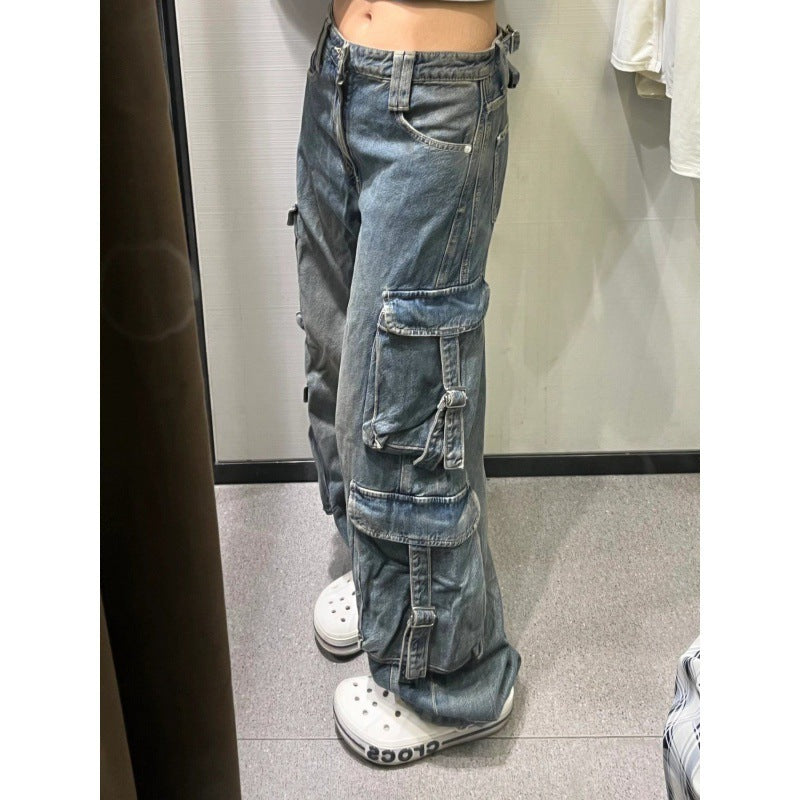 Loose Street Wide Leg Jeans