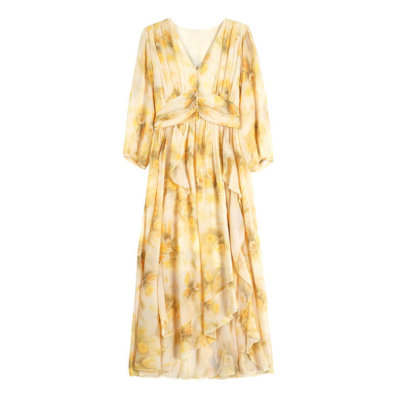 French Chiffon Dress