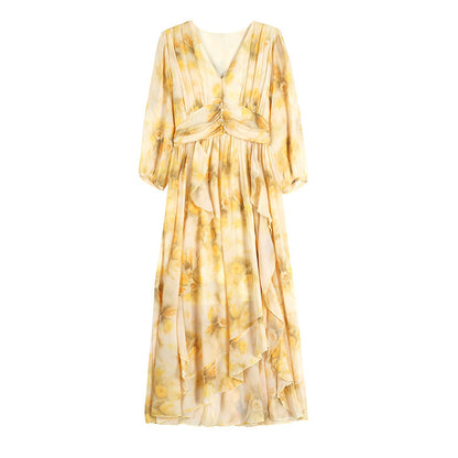 French Chiffon Dress