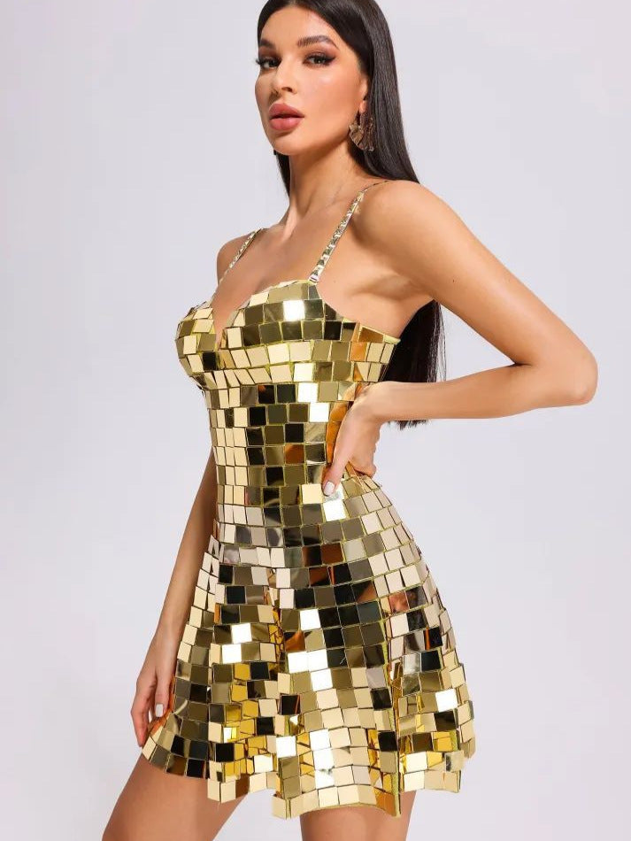 Sequins Slim Fit Dress