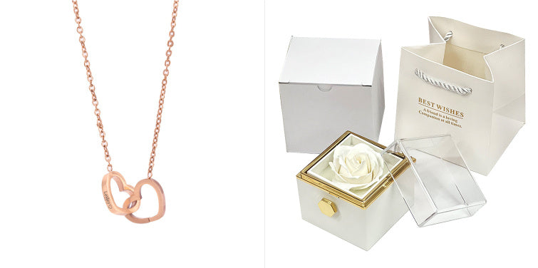 Flower Rose Gift Box