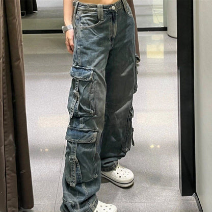 Loose Street Wide Leg Jeans