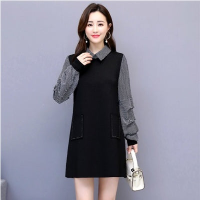 Elegant long sleeve dress