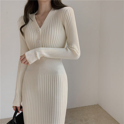 Women's Waist Knit Dress