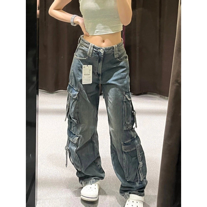 Loose Street Wide Leg Jeans