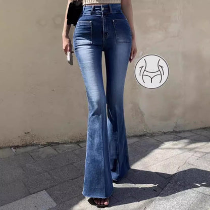 High Waist Denim Pants