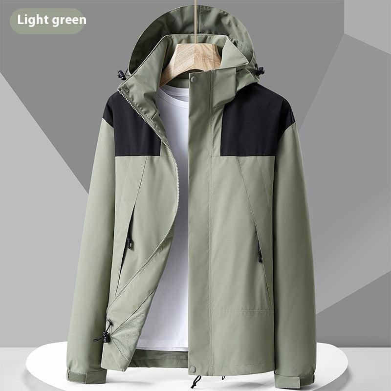 Zip-up Jacket and Waterproof Outwear