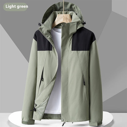 Zip-up Jacket and Waterproof Outwear