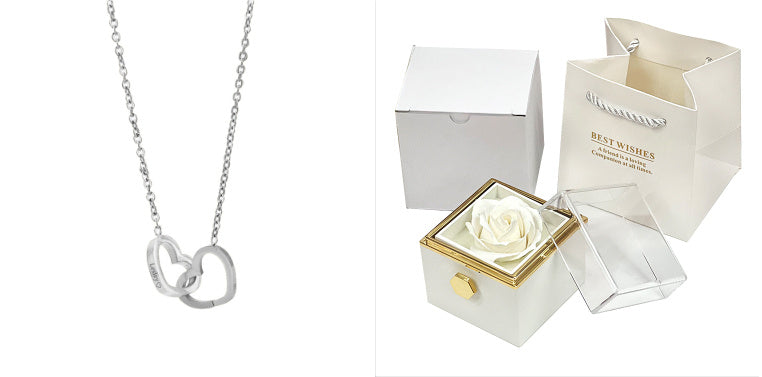 Flower Rose Gift Box