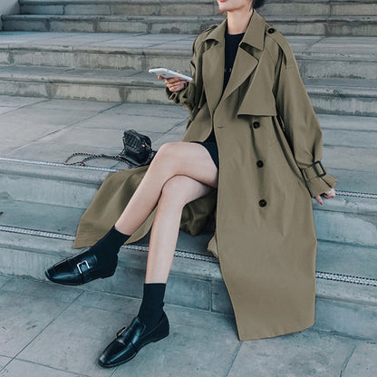 Elegant Oversize Trench Coat