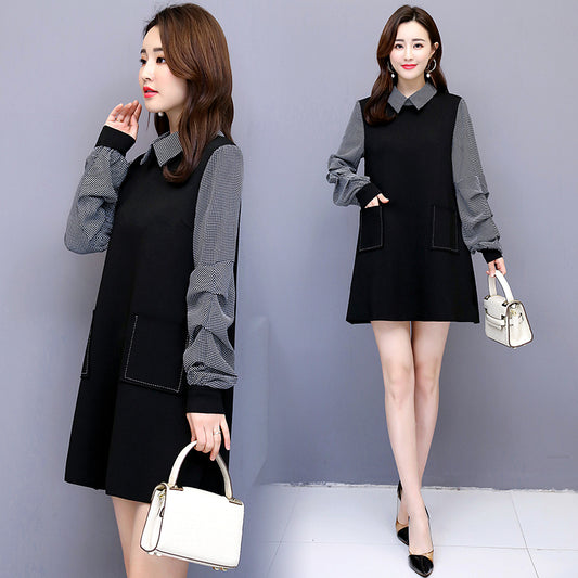 Elegant long sleeve dress