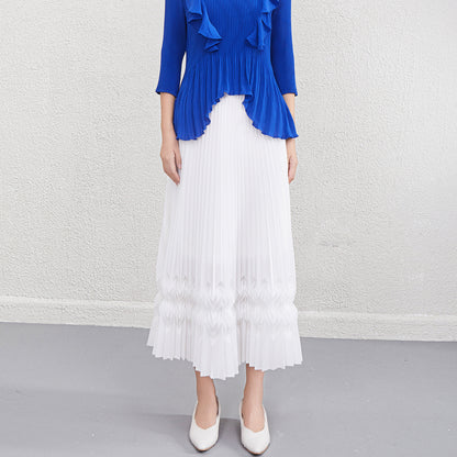 Sense Niche Three-dimensional Pleated Skirt