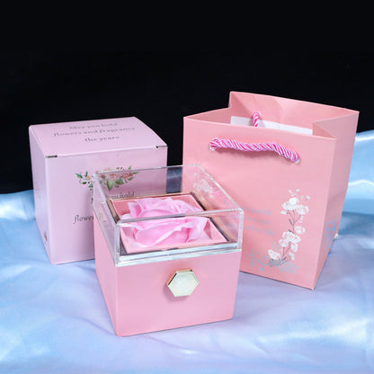 Flower Rose Gift Box