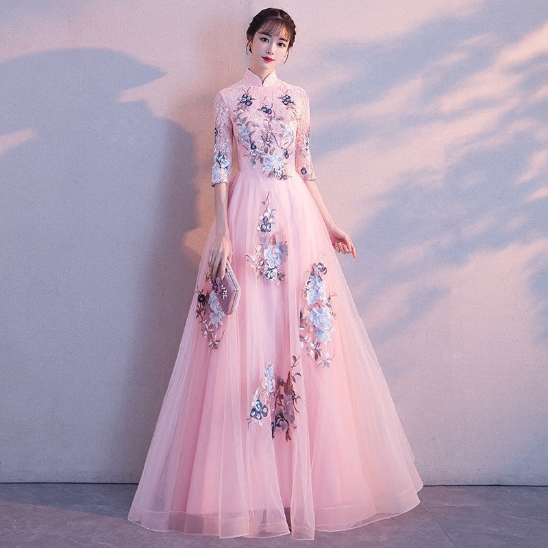 Elegant Full-length Dress