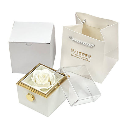 Flower Rose Gift Box